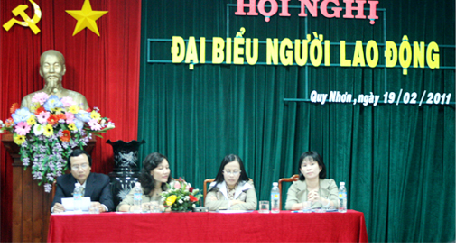 Bidiphar 1 tổ chức Hội Nghị Đại Biểu Người lao động.