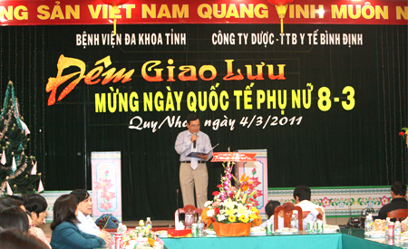 Bidiphar chào mừng ngày Quốc Tế Phụ Nữ 8/3/2011