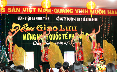 Bidiphar chào mừng ngày Quốc Tế Phụ Nữ 8/3/2011