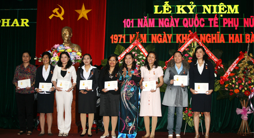 Bidiphar chào mừng ngày Quốc Tế Phụ Nữ 8/3/2011