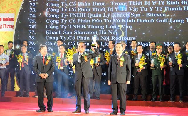 Bidiphar đạt giải thưởng “Thương mại Dịch vụ Việt Nam – VietNam Top Trade Service Awards 2016”