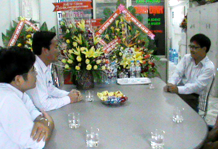 Bidiphar đến thăm và chúc mừng các cơ quan Báo - Đài địa phương nhân dịp 87 năm Ngày Báo chí Cách mạng Việt Nam