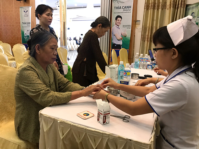 Bidiphar đồng hành cùng bệnh nhân Đái tháo đường Tp Quy Nhơn