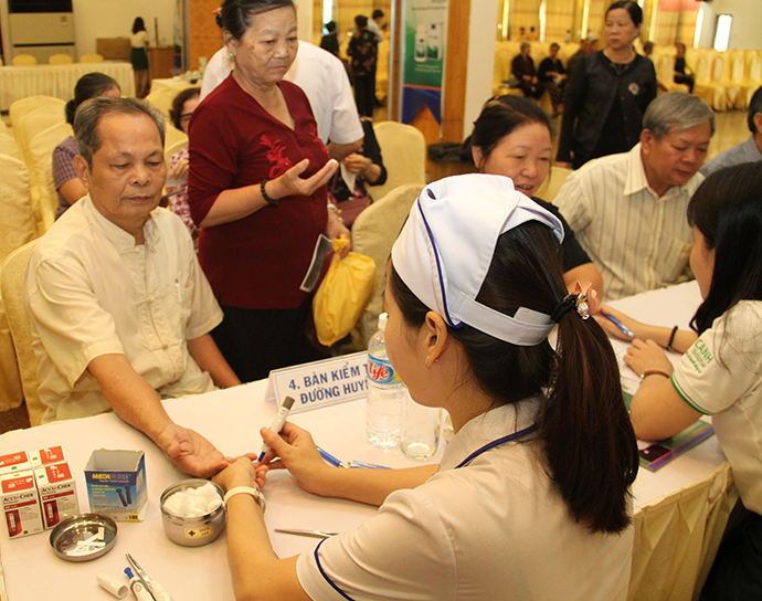 Bidiphar đồng hành cùng bệnh nhân Đái tháo đường Tp Quy Nhơn