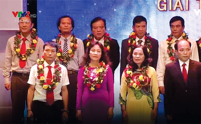 Bidiphar được trao 2 giải thưởng Sáng tạo Khoa học Công nghệ Việt Nam (Vifotec), giải thường WIPO năm 2016.