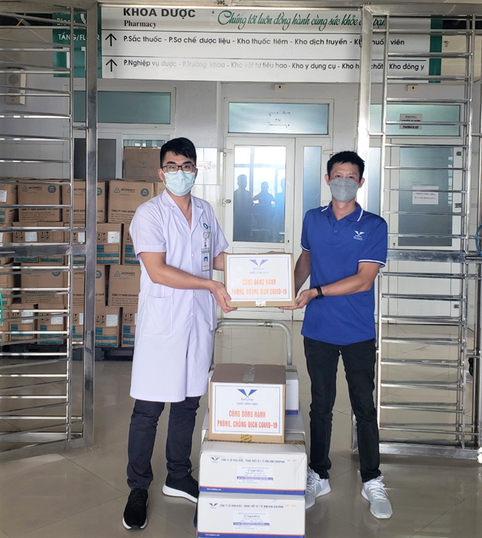 BIDIPHAR HỖ TRỢ HƠN 1 TỶ ĐỒNG TRONG CÔNG TÁC PHÒNG, CHỐNG DỊCH COVID-19