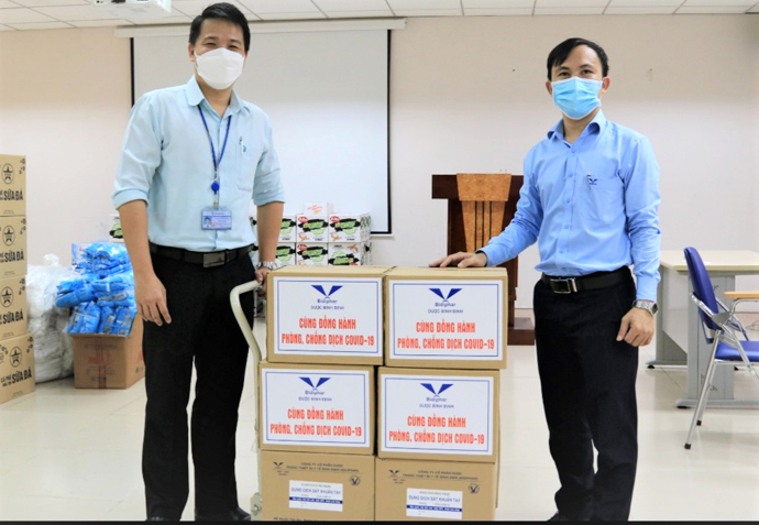 BIDIPHAR HỖ TRỢ HƠN 1 TỶ ĐỒNG TRONG CÔNG TÁC PHÒNG, CHỐNG DỊCH COVID-19