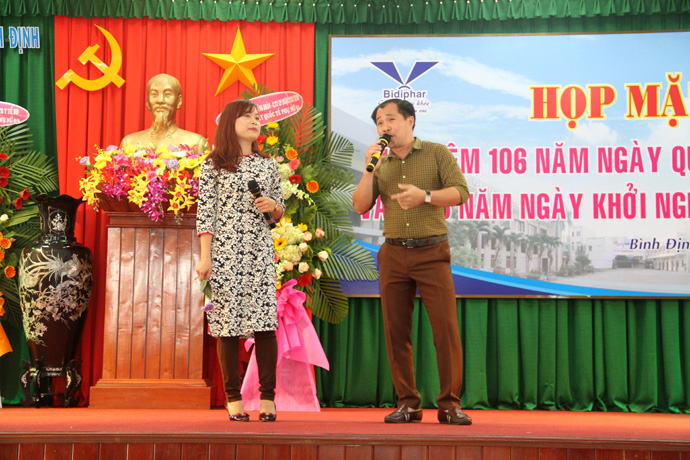 Bidiphar họp mặt chúc mừng ngày Quốc tế Phụ nữ ngày 8/3