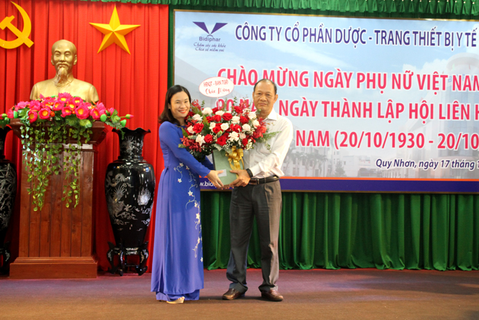 Bidiphar Họp mặt nhân ngày thành lập Hội liên hiệp Phụ nữ Việt Nam 20/10