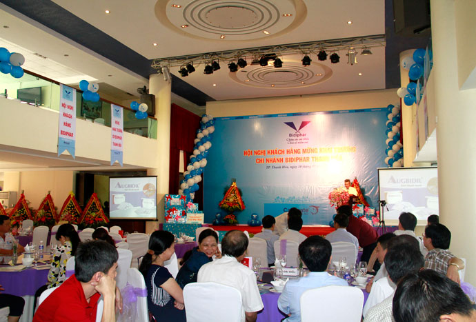 Bidiphar mở rộng hệ thống phân phối tại Thanh Hóa