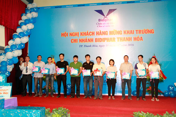 Bidiphar mở rộng hệ thống phân phối tại Thanh Hóa