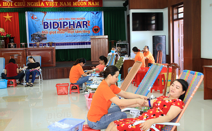 “Bidiphar Mỗi giọt máu Một tấm lòng” lần thứ IX liên tiếp