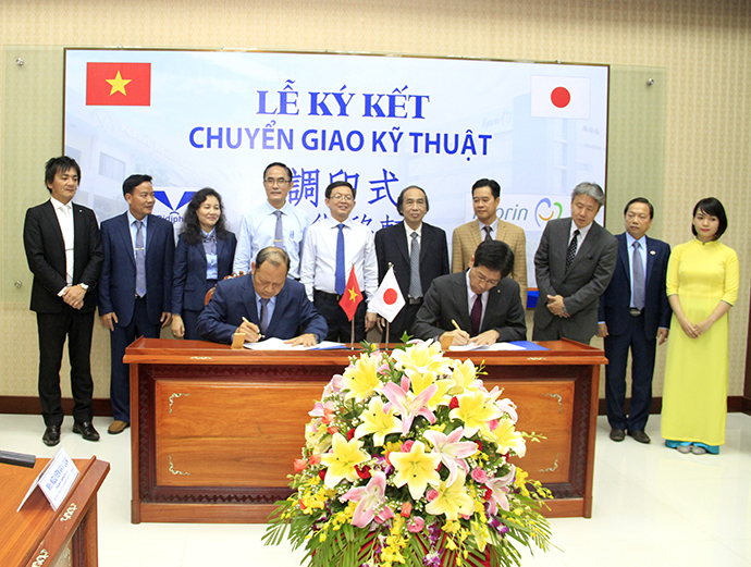 Bidiphar nhận chuyển giao kỹ thuật sản xuất dược phẩm từ tập đoàn Kyorin – Nhật Bản