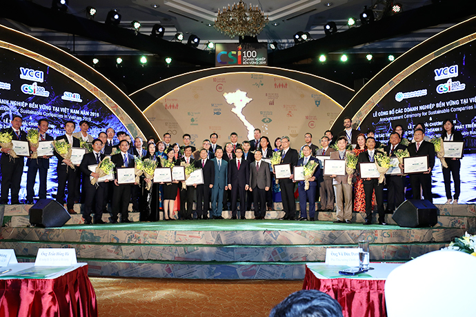 Bidiphar nhận giải thưởng Doanh nghiệp phát triển bền vững 2019