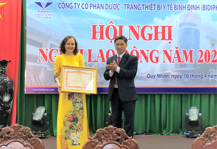 Bidiphar phấn đấu đạt doanh thu 1.500 tỷ đồng