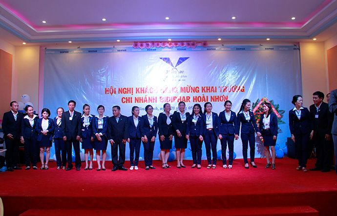 Bidiphar sáp nhập chi nhánh và tri ân khách hàng khu vực Bắc Bình Định