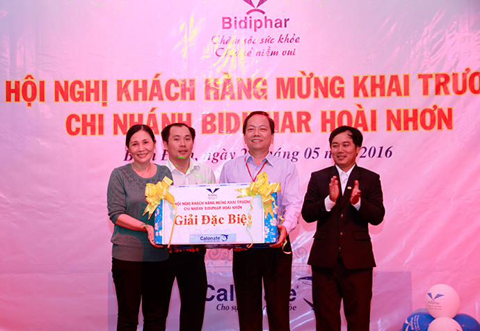 Bidiphar sáp nhập chi nhánh và tri ân khách hàng khu vực Bắc Bình Định