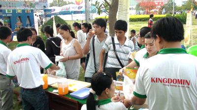 Bidiphar tham gia Hội Chợ Hàng Việt Nam Chất Lượng Cao năm 2011 tại Quảng Ngãi