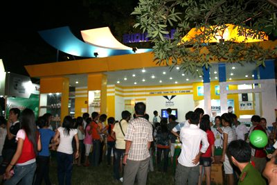 Bidiphar tham gia Hội Chợ Hàng Việt Nam Chất Lượng Cao năm 2011 tại Quảng Ngãi