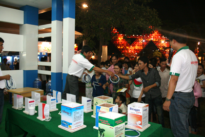 Bidiphar tham gia Hội Chợ Hàng Việt Nam Chất Lượng Cao năm 2011 tại Quảng Ngãi