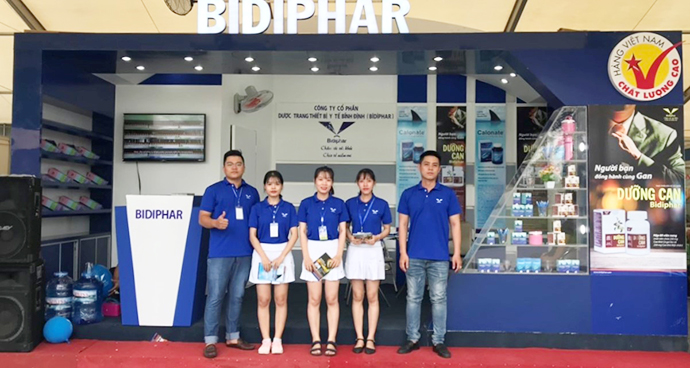 Bidiphar tham gia Hội Chợ hàng Việt Nam chất lượng cao tại Đồng Nai và Cà Mau