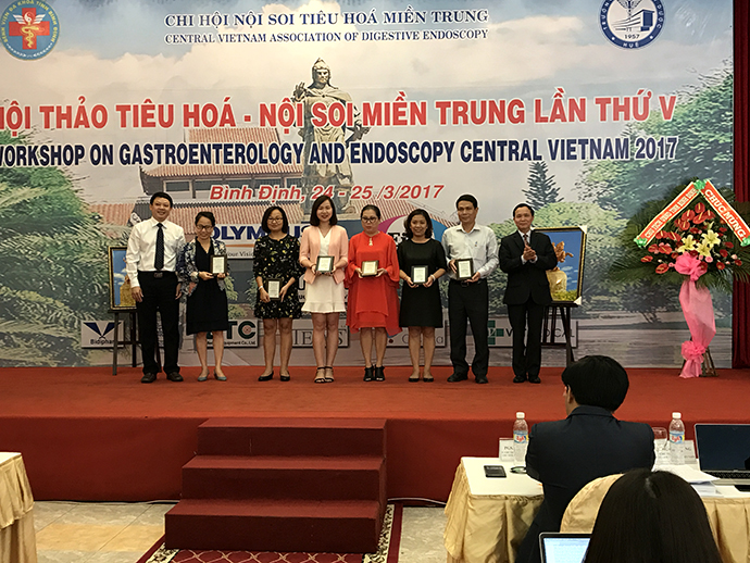 Bidiphar: Tham gia Hội thảo Tiêu hóa – Nội soi Miền Trung năm 2017.