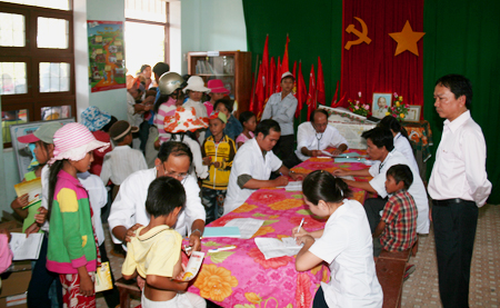 Bidiphar thực hiện chương trình “Tình nguyện vì cuộc sống cộng đồng”