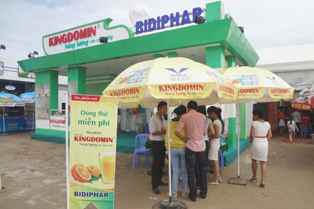 Bidiphar tiếp tục khẳng định vị trí trong lòng người Việt tại Hội chợ HVNCLC Khánh Hòa