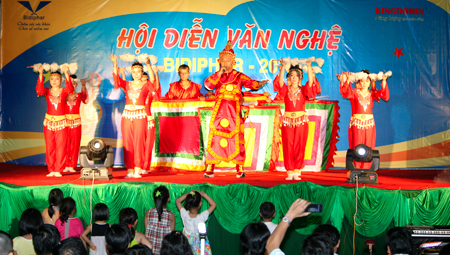 Bidiphar tổ chức các hoạt động chào mừng 30/4 - 1/5 và kỷ niệm 18 năm ngày thành lập công ty