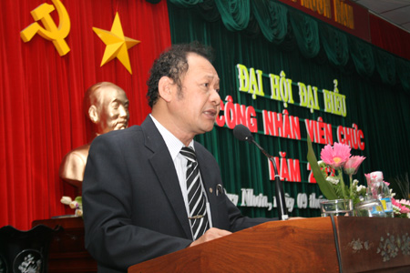 Bidiphar tổ chức Đại Hội đại biểu công nhân viên chức lao động năm 2012