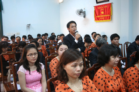 Bidiphar tổ chức Đại Hội đại biểu công nhân viên chức lao động năm 2012