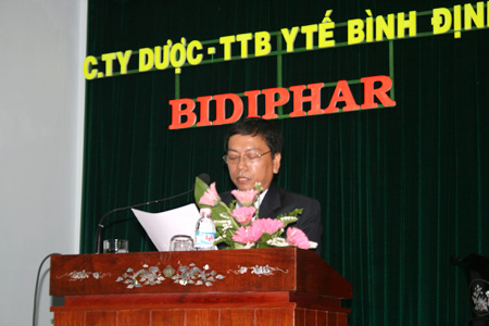 Bidiphar tổ chức Đại Hội đại biểu công nhân viên chức lao động năm 2012