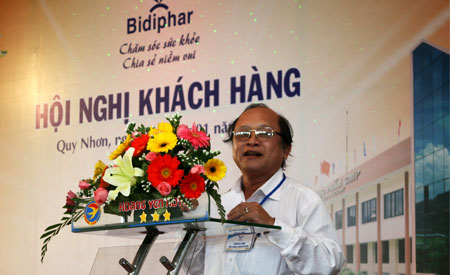Bidiphar tổ chức Hội nghị khách hàng khối điều trị tại thành phố Quy Nhơn.