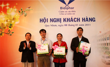 Bidiphar tổ chức Hội nghị khách hàng khối điều trị tại thành phố Quy Nhơn.