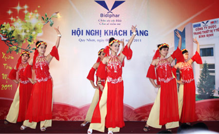 Bidiphar tổ chức Hội nghị khách hàng khối điều trị tại thành phố Quy Nhơn.