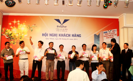 Bidiphar tổ chức Hội nghị khách hàng khối điều trị tại thành phố Quy Nhơn.