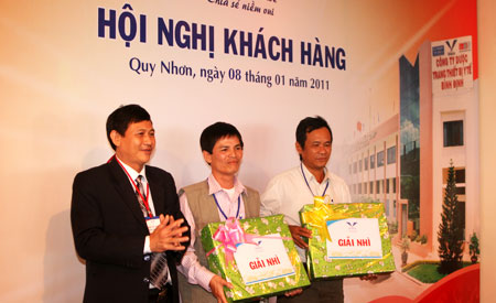 Bidiphar tổ chức Hội nghị khách hàng khối điều trị tại thành phố Quy Nhơn.