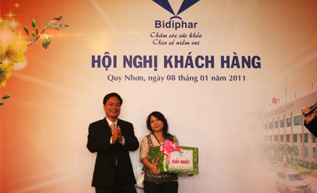 Bidiphar tổ chức Hội nghị khách hàng khối điều trị tại thành phố Quy Nhơn.