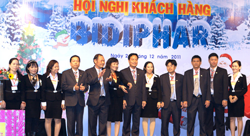 Bidiphar tổ chức hội nghị khách hàng khối ETC năm 2011.