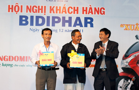 Bidiphar tổ chức hội nghị khách hàng khối OTC và tổng kết chương trình khuyến mãi Xuân Phát Tài.