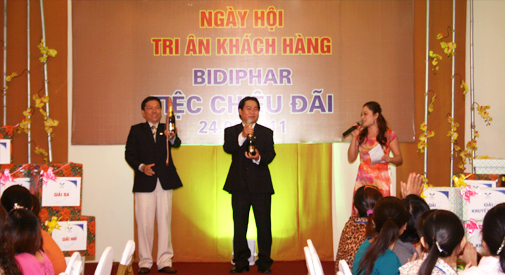 Bidiphar tổ chức hội nghị tri ân khách hàng tại Hà Nội