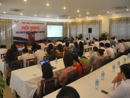Bidiphar tổ chức Hội nghị triển khai kế hoạch kinh doanh năm 2013 tại Thành phố Đà Nẵng