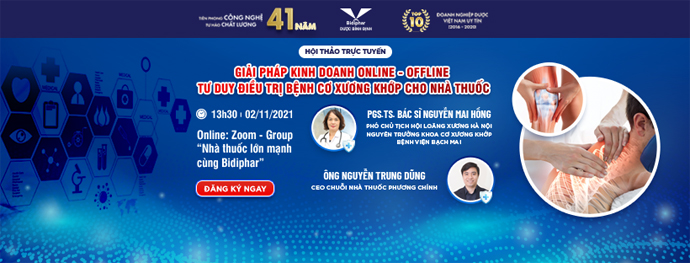 BIDIPHAR TỔ CHỨC HỘI THẢO TRỰC TUYẾN LỚN NHẤT DÀNH CHO CÁC NHÀ THUỐC TRÊN TOÀN QUỐC