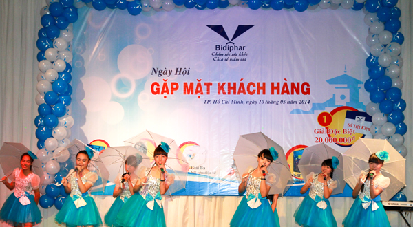 Bidiphar tổ chức Ngày hội Gặp mặt Khách hàng OTC năm 2014 tại Tp. Hồ Chí Minh
