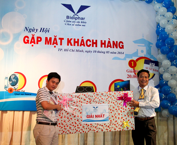 Bidiphar tổ chức Ngày hội Gặp mặt Khách hàng OTC năm 2014 tại Tp. Hồ Chí Minh