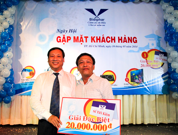 Bidiphar tổ chức Ngày hội Gặp mặt Khách hàng OTC năm 2014 tại Tp. Hồ Chí Minh
