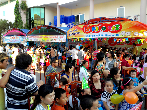 Bidiphar tổ chức “Ngày hội sắc màu của bé” mừng ngày Quốc tế thiếu nhi 1/6