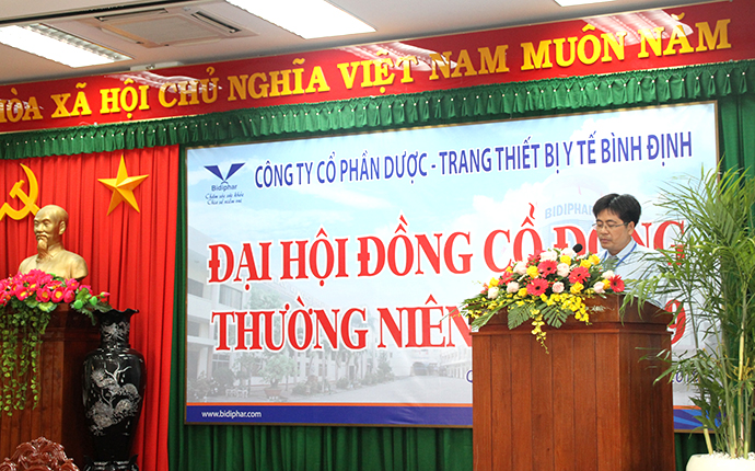 Bidiphar: Tổ chức thành công Đại hội đồng cổ đông thường niên năm 2019