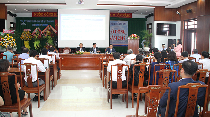 Bidiphar: Tổ chức thành công Đại hội đồng cổ đông thường niên năm 2019