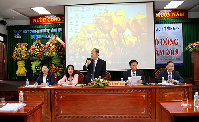 Bidiphar: Tổ chức thành công Đại hội đồng cổ đông thường niên năm 2019